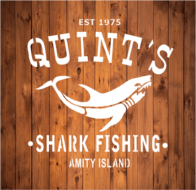 Quints Shop (Jaws) Stencil