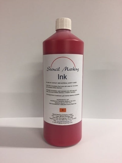 RED MARKING INK
