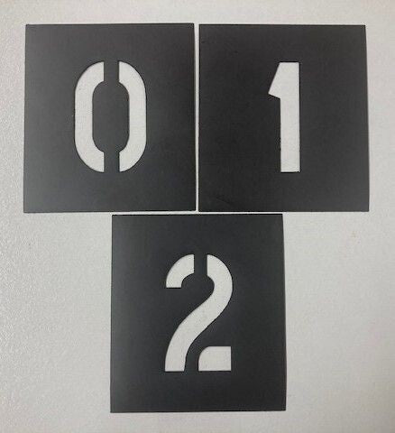 0 - 9 MAGNETIC NUMBER SET