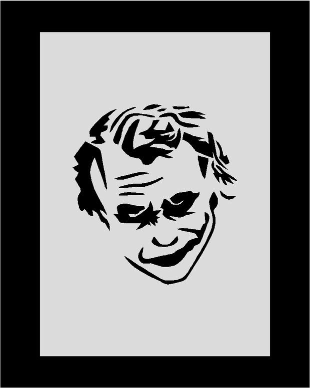 Joker 1  Stencil