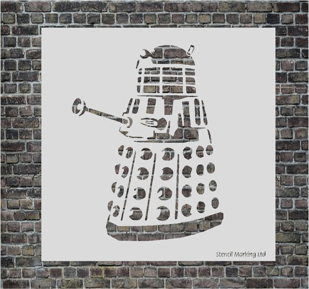 Dalek Stencil Stencil