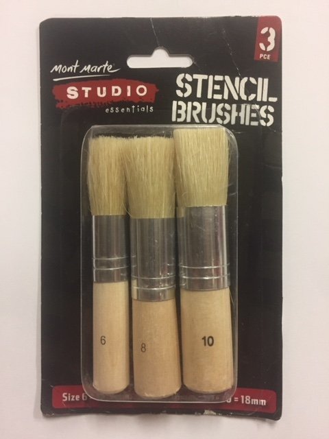 Stencil Brush Set