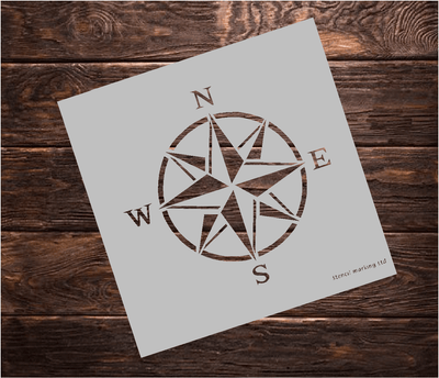 Compass Stencil Type 2