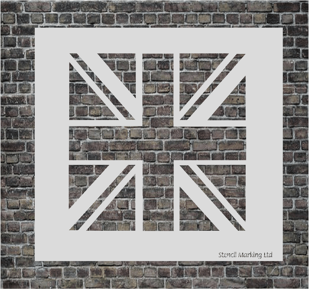 Union Jack Stencil