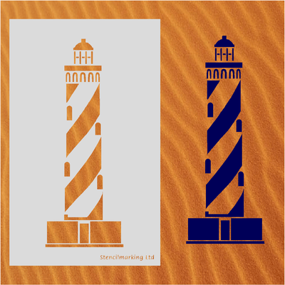 Lighthouse Stencil