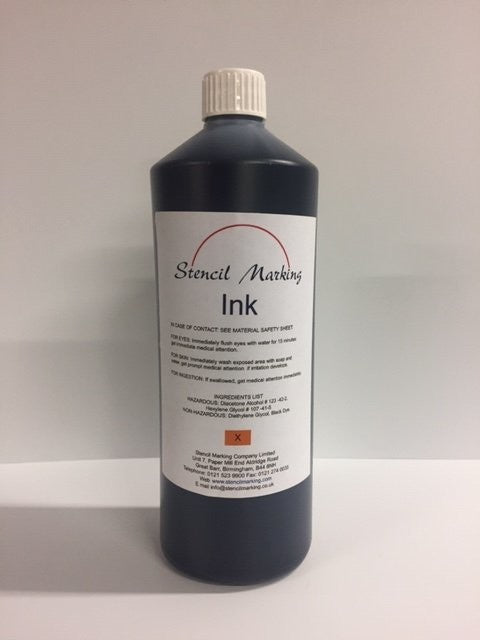 BLACK MARKING INK