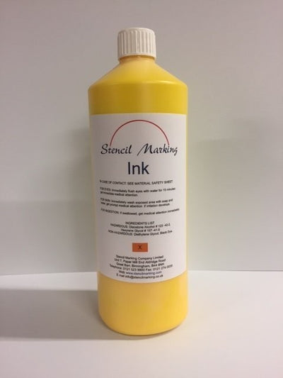 YELLOW MARKING INK