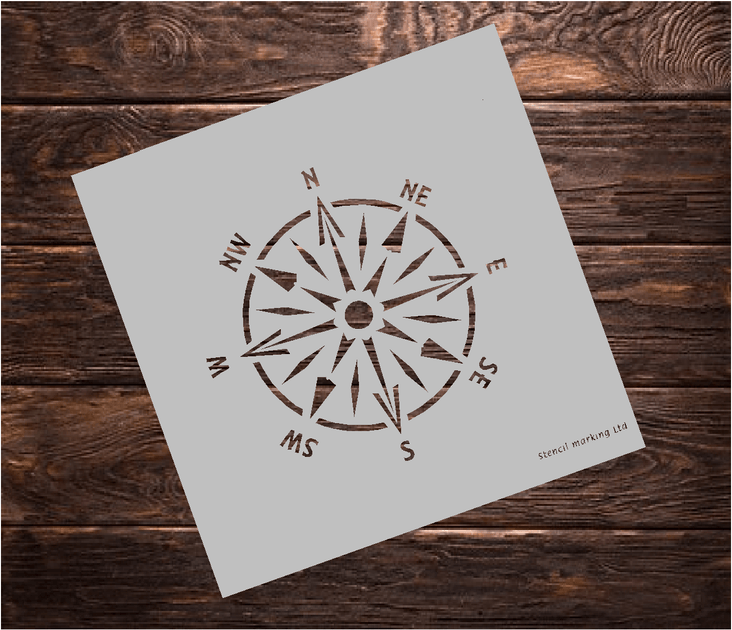 COMPASS STENCIL TYPE 1 – Stencil Marking Products Ltd