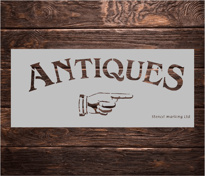 Antiques Stencil