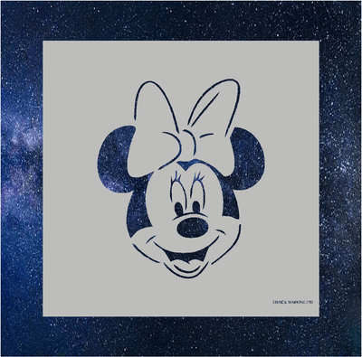 Minnie Mouse Stencil