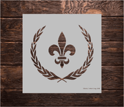 Fleur-de-lis Stencil