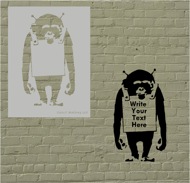 Monkey Stencil