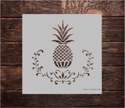 Posh Pinapple Stencil