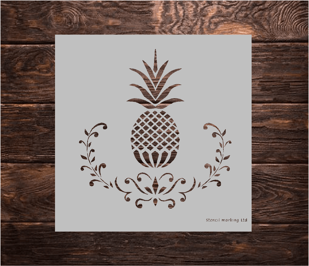 Posh Pinapple Stencil